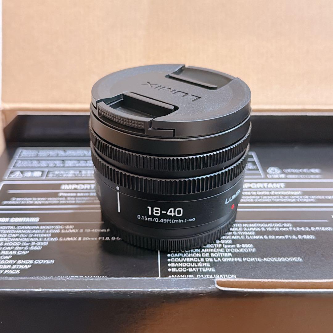 新品☆Panasonic LUMIX S 18-40mm ズームレンズ