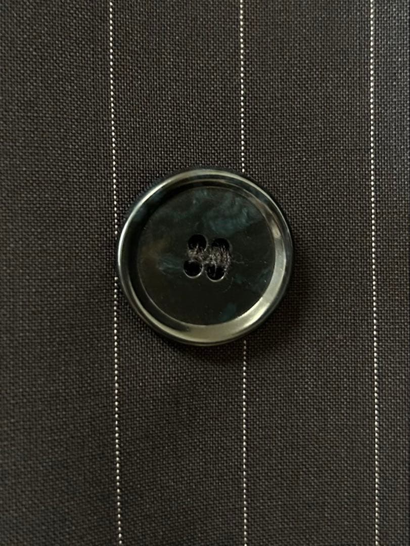 【未使用品】COS/オーバーサイズストライプダブルジャケット/ネイビー