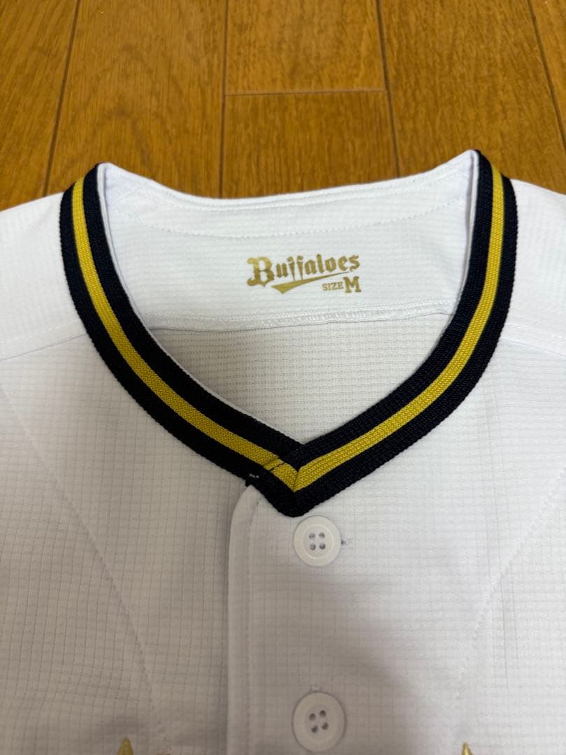 Buffaloes ユニフォーム 背番号なし　Mサイズ ホワイト