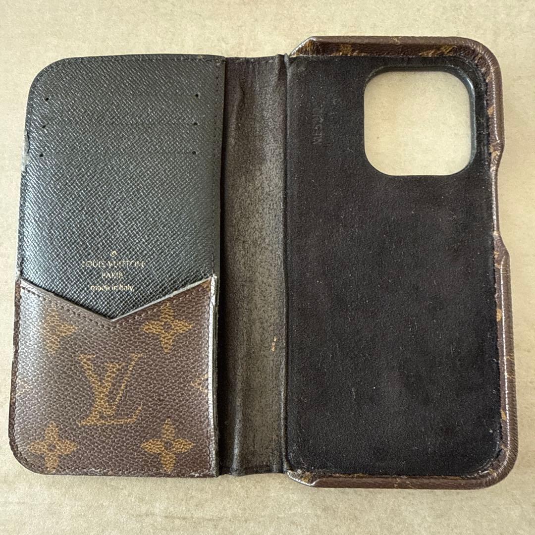Louis Vuitton 手帳型 iPhoneケース14pro