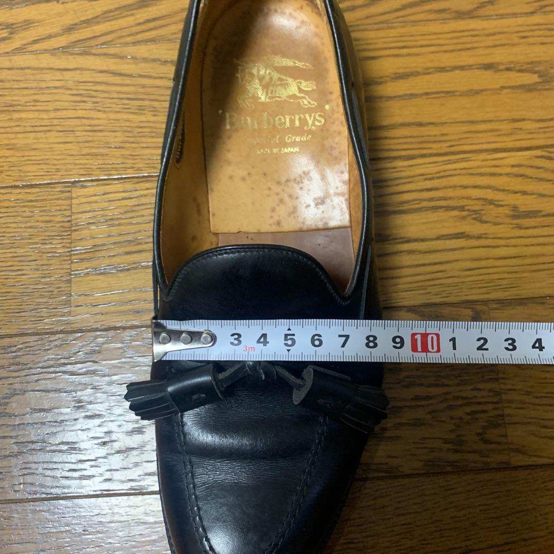 バーバリーズ　日本製　タッセルローファー　25cm