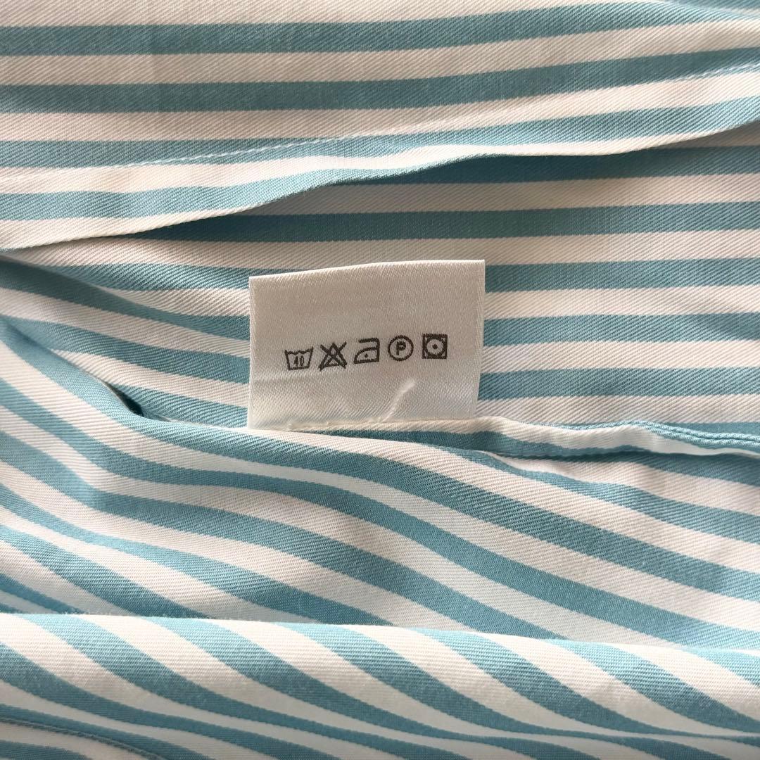 ロロピアーナ Loro Pianaストライプ 長袖シャツ ブラウス イタリア製