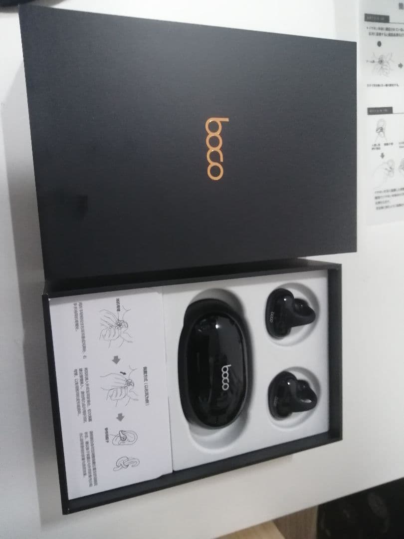 boco PEACE SS-1 完全ワイヤレス骨伝導イヤホン