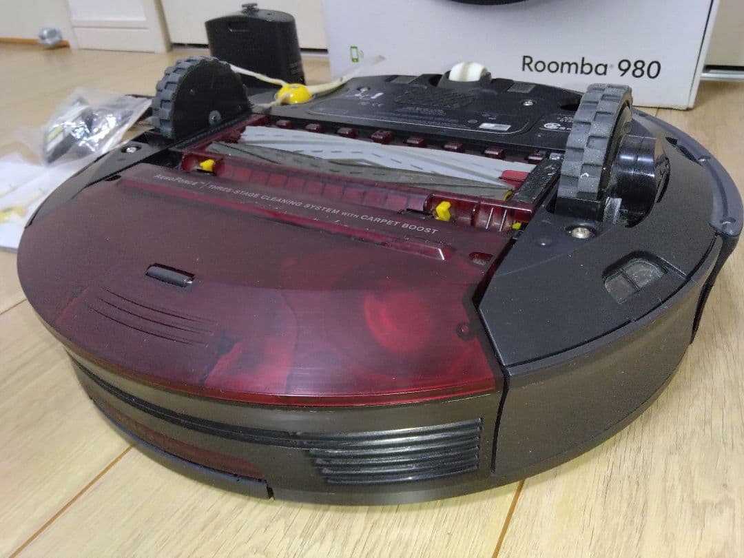 【使用4年程度】ルンバ 980（2017年）専用個装箱セットA