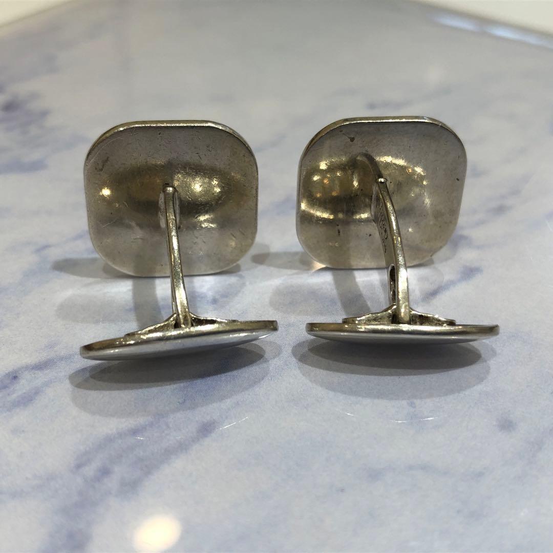 ♡ティファニー　カフス　スターリング　シルバー　スクエア　ビンテージ