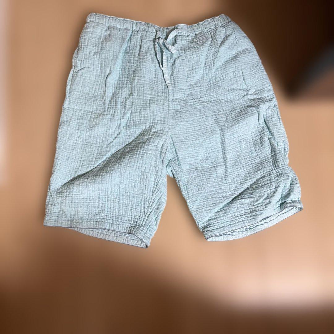 ミントグリーン ショートパンツ Lサイズ