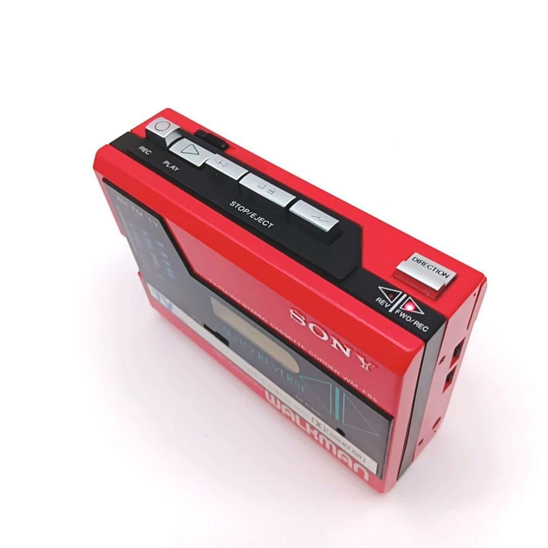 希少品 SONY WM-F85 WALKMAN カセットウォークマン レッド