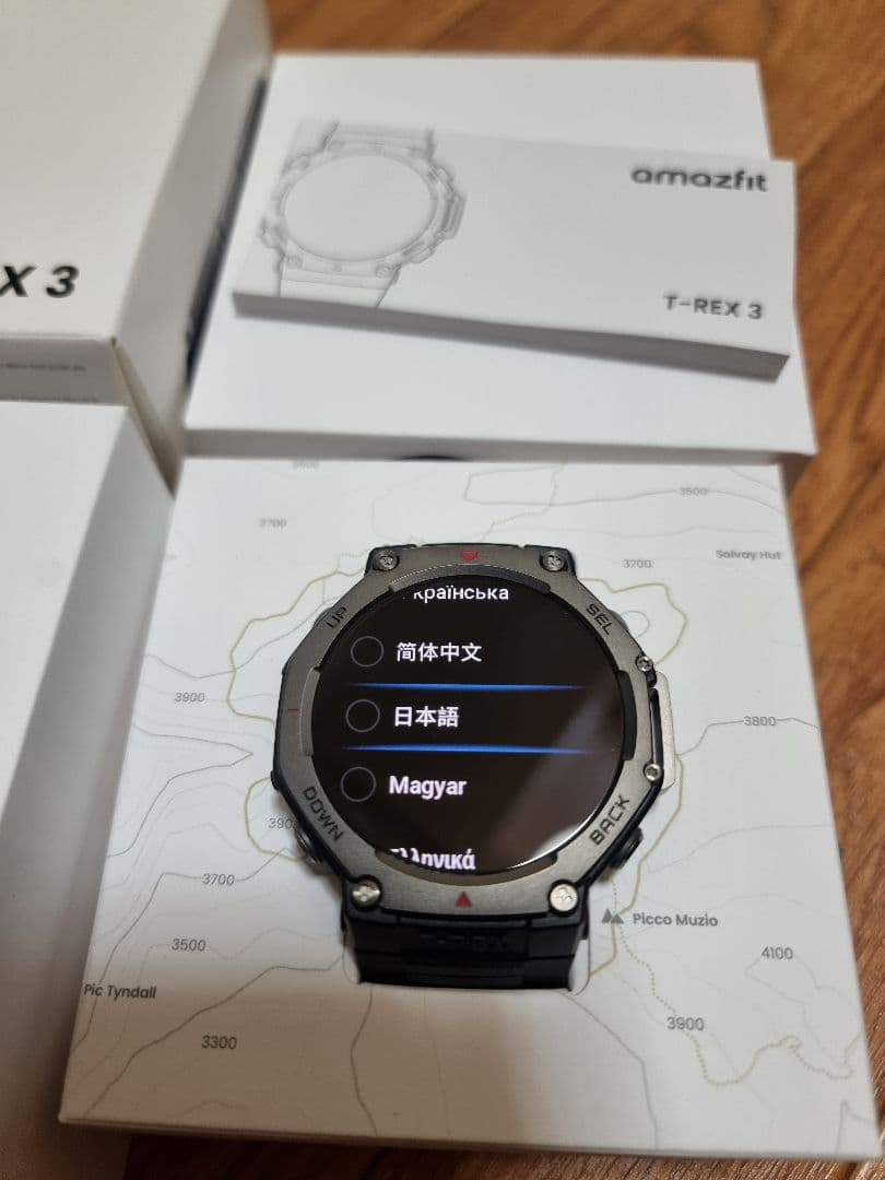 amazfit T-Rex 3 ブラック