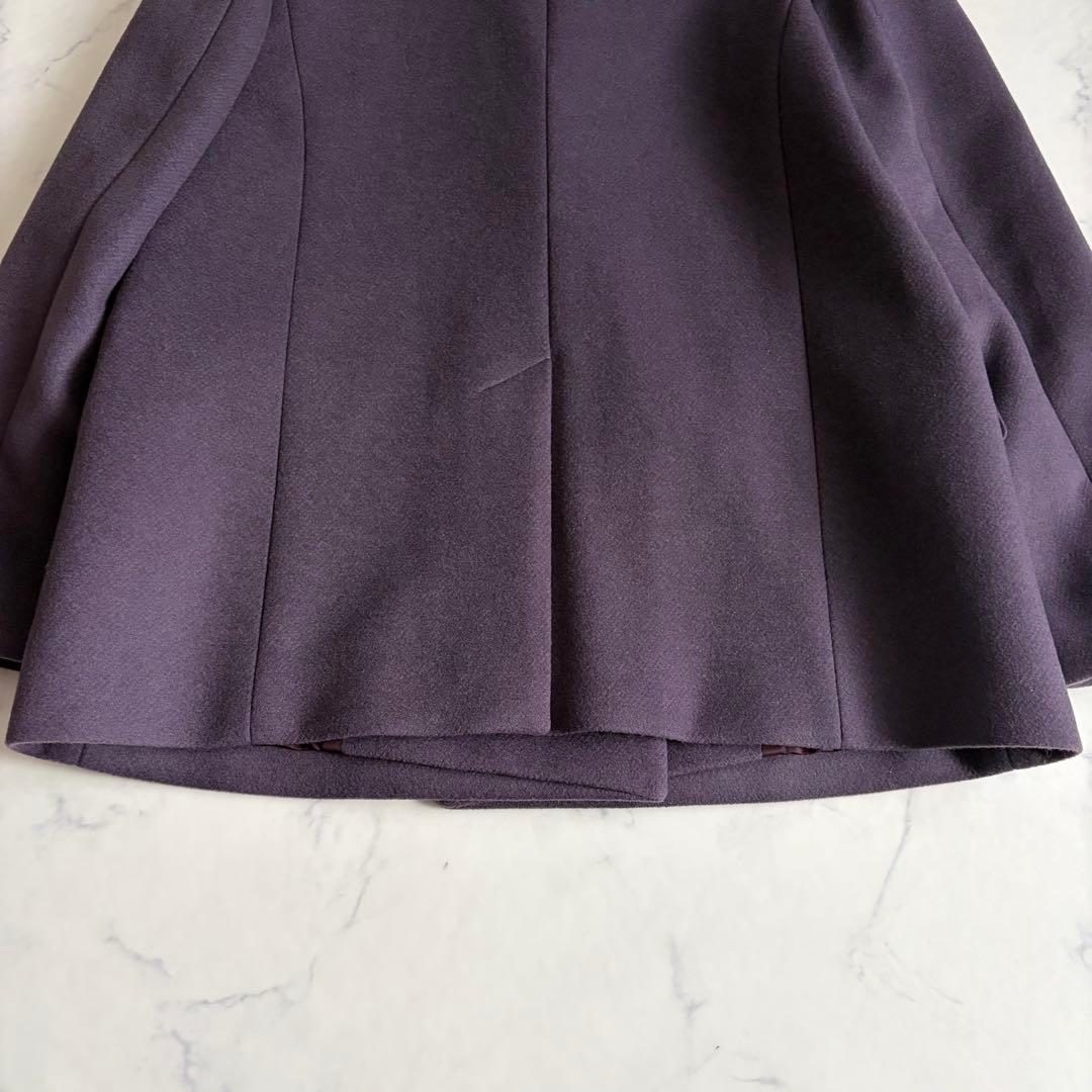 未使用級 23AW 定価8.3万 セオリーリュクス テーラード ジャケット 紫
