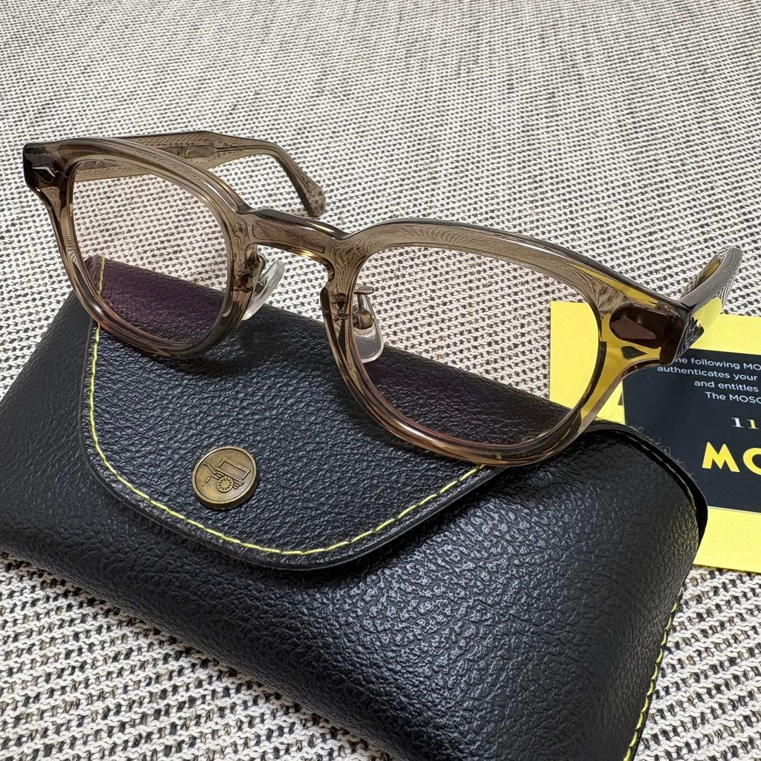 MOSCOT モスコット LEMTOSH レムトッシュ ブラウンアッシュ 44