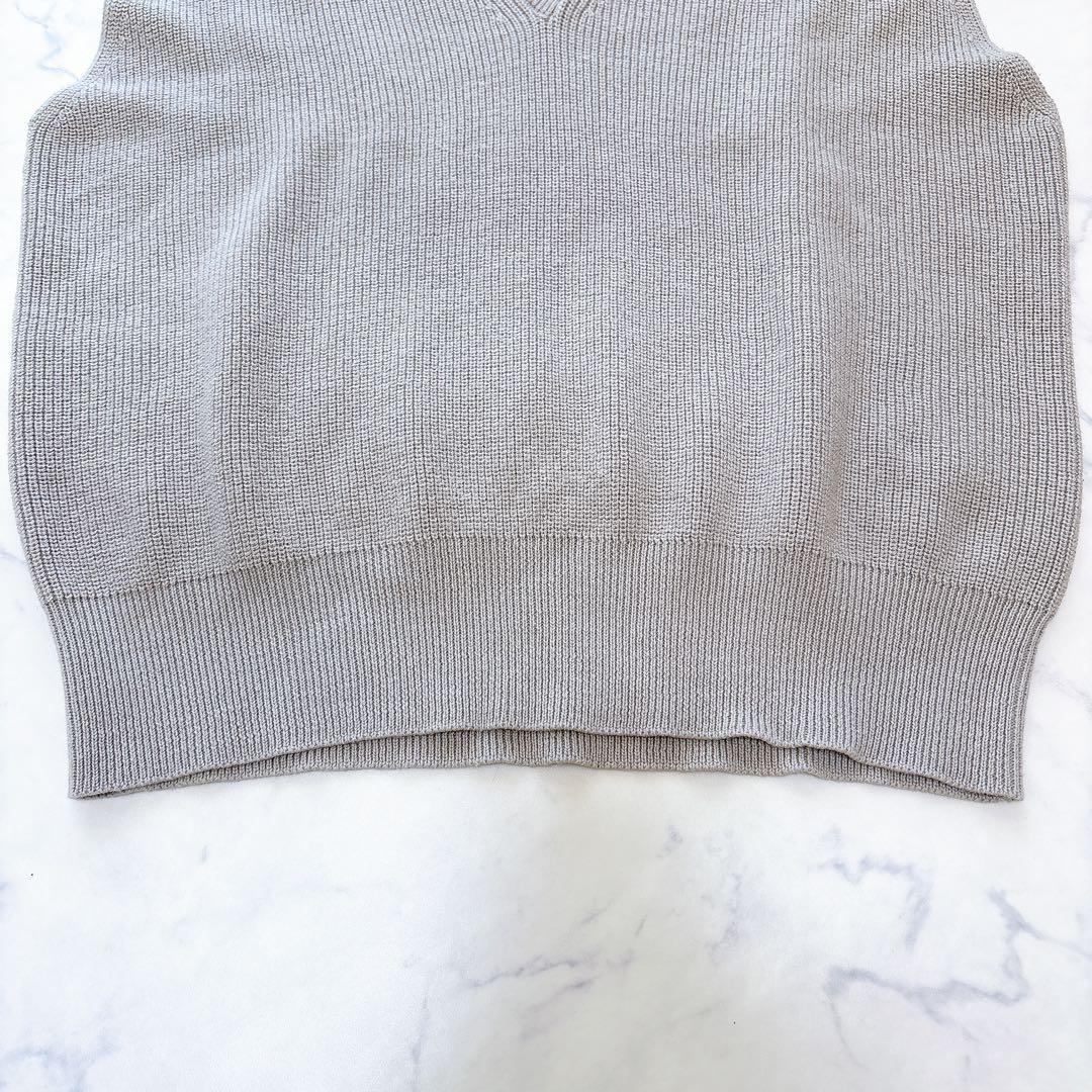 【未使用級】現行 2024 マーガレットハウエル メリノ ウールコットンベスト