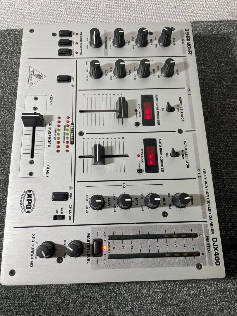 【BEHRINGER】ベリンガー DJミキサー DJX400