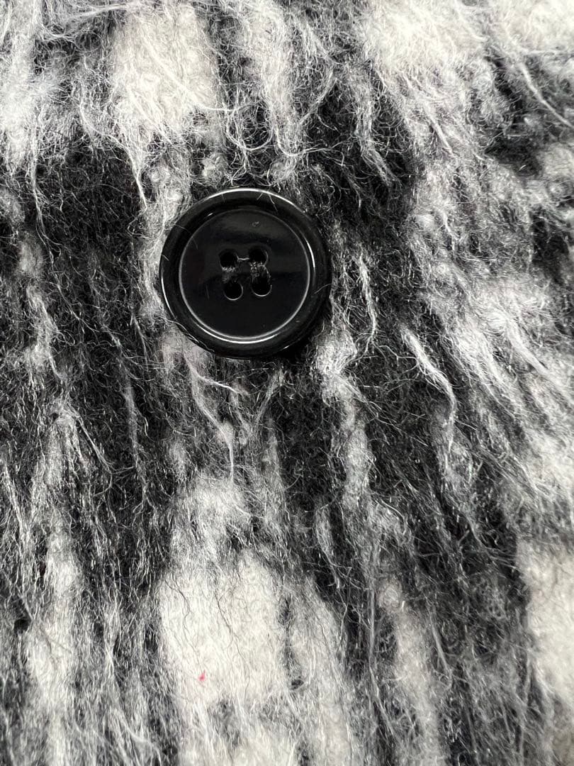 【完売】ディアンテ DIANTE スリットデザイン シャギー ミニスカート S