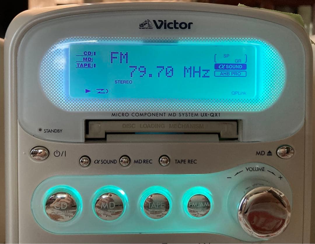 victorビクターUX-QX1オールインワン【美品希少可動品】