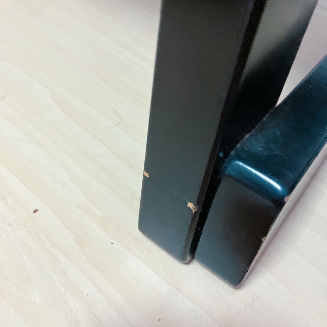 高座椅子　2脚セット　座面ビニール　ダイニングチェア　座敷椅子　座椅子