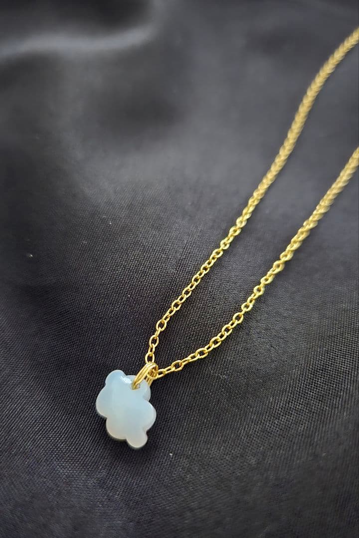 週末お値下げ 美品 マリーエレーヌドゥタイヤック ブルーカルセドニー 雲チャーム