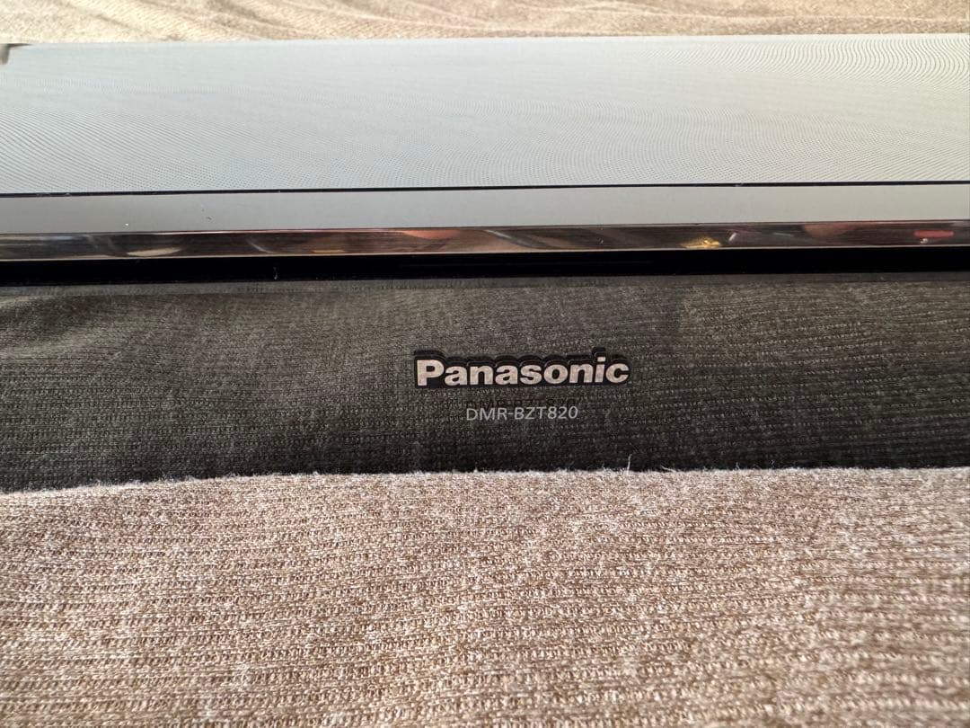 Panasonic レコーダー DIGA DMR-BZT820 1TB 3番組