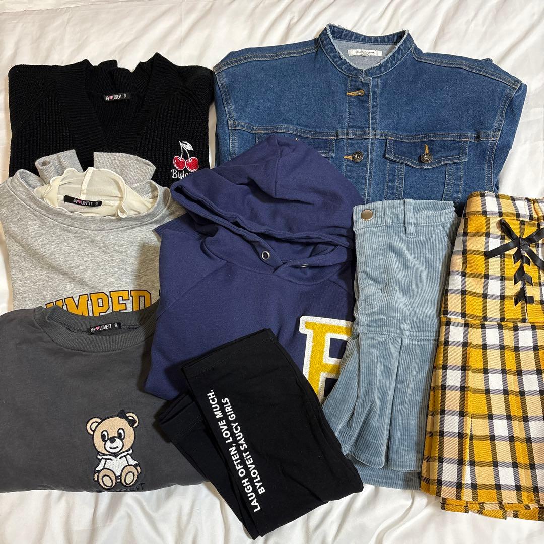 子供服　冬まとめ売り① バイラビット　レピピ　グローバルワーク