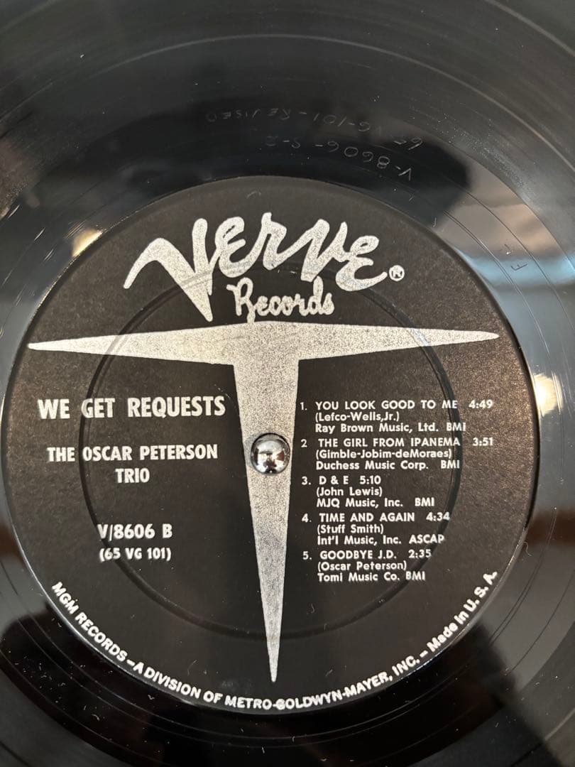 サンダーOscar Peterson ２枚セットUS盤 mono