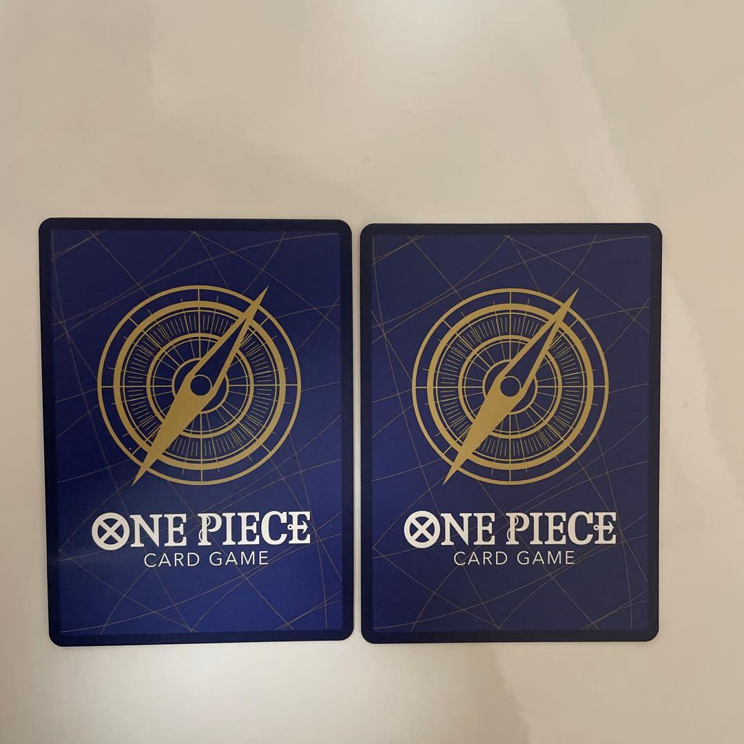 ワンピースカード　ルフィ　ジャンプ　王冠　プロモカード　2枚