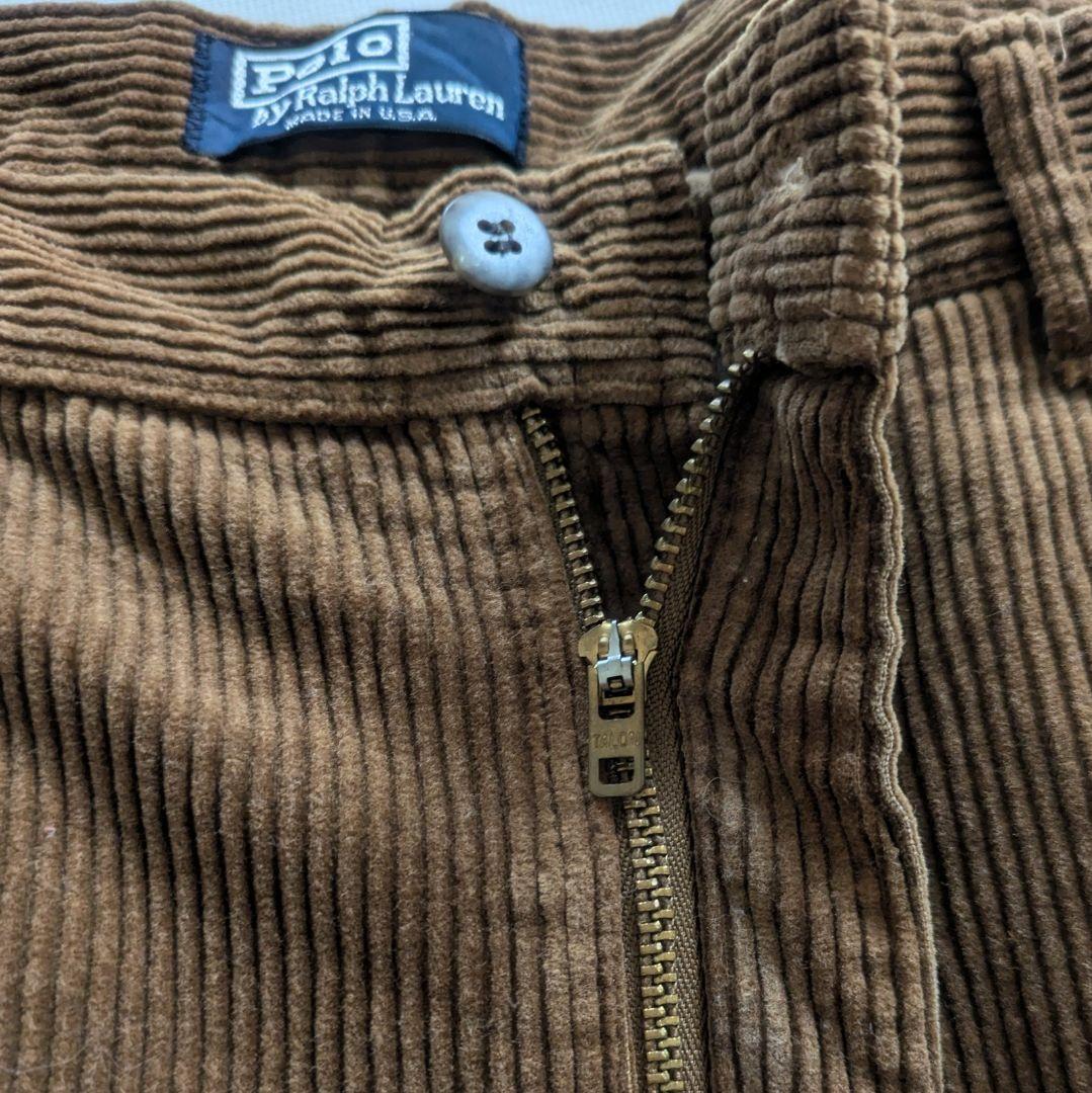 ポロ ラルフローレン　コーデュロイパンツ　USA製　w38　コーズ　アメリカ製