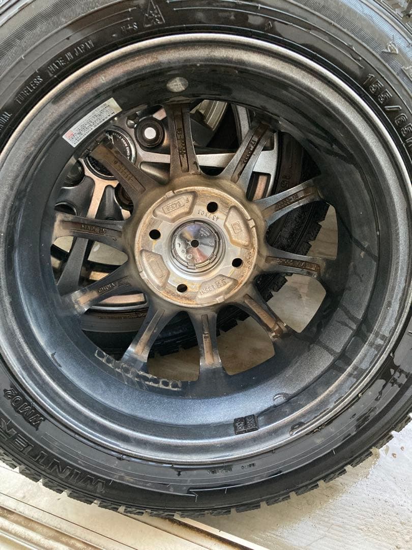 ウィンターマックスWM02 14インチ スタッドレス・ホイール4本セット