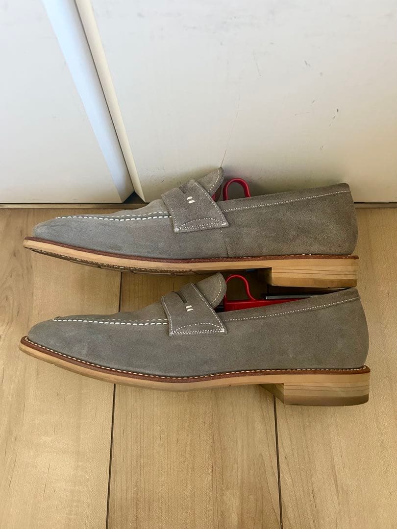 【極美品】REGAL リーガル ローファー スウェード 25cm