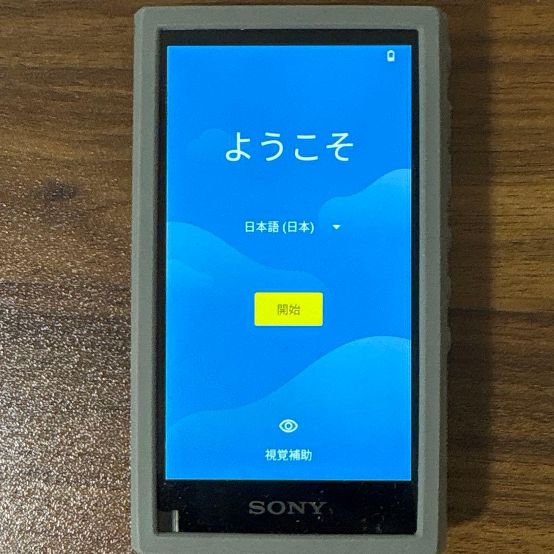 SONY NW-A306 32GB ブラック 保護フィルム、シリコンケース付き