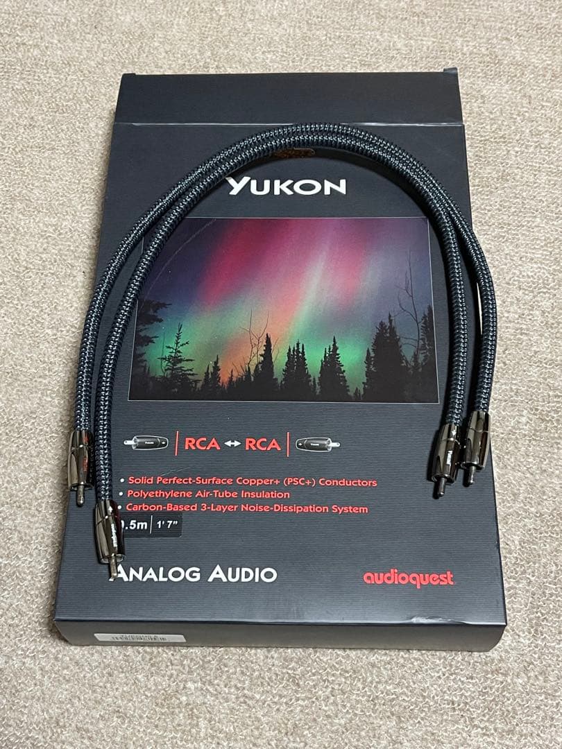AudioQuest（オーディオクエスト）/ Yukon （0.5m/RCA）