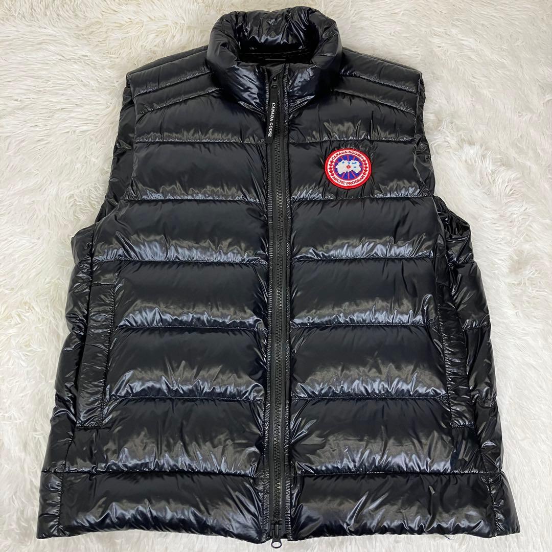 【美品】L カナダグース   クロフトン　ダウンベスト　黒