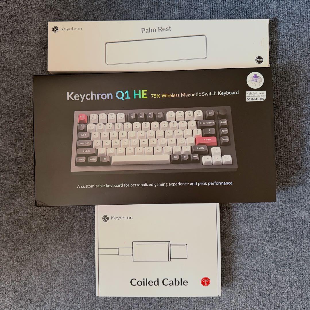 おまけ付き Keychron Q1 HE JIS 　ラピトリ　q1he