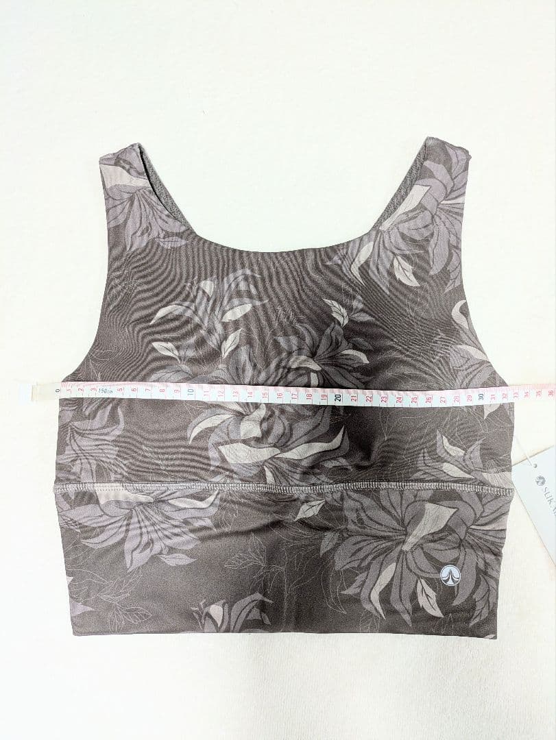 新品タグ付【SUKALA】花柄リリーブラウン上下(S)