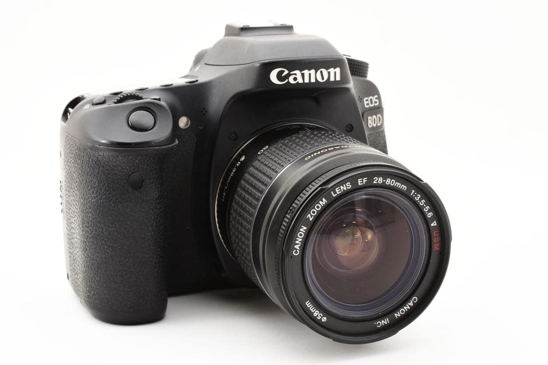 デジタル一眼レフカメラ Canon キヤノン EOS 80D/EF28-80㎜