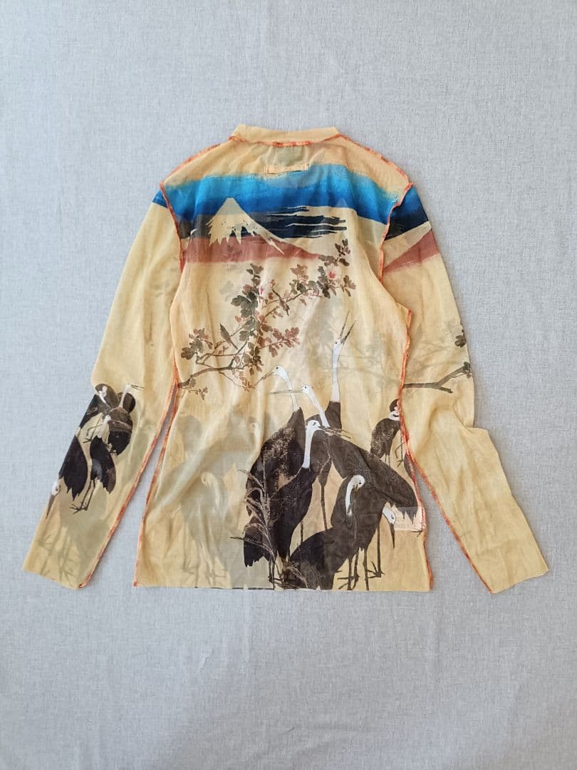 90s jean paul gaultier femme パワーネットトップス