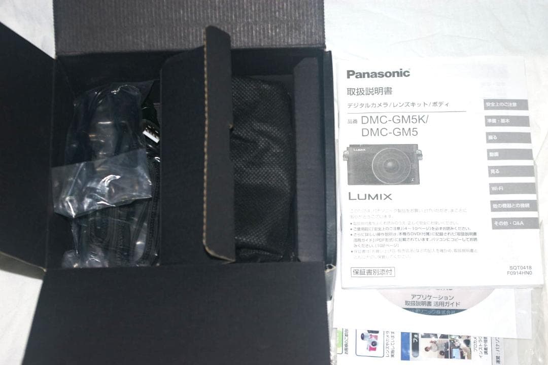H*。様 レンズ付パナソニック Panasonic GM5 キット　黒 DMC-