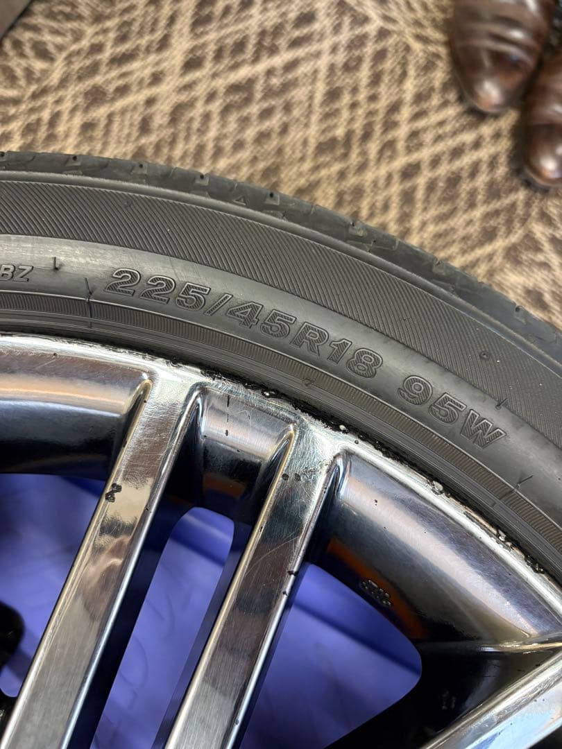 18インチ ブリヂストン タイヤ・ホイール4本セット（クラウン210系）✨