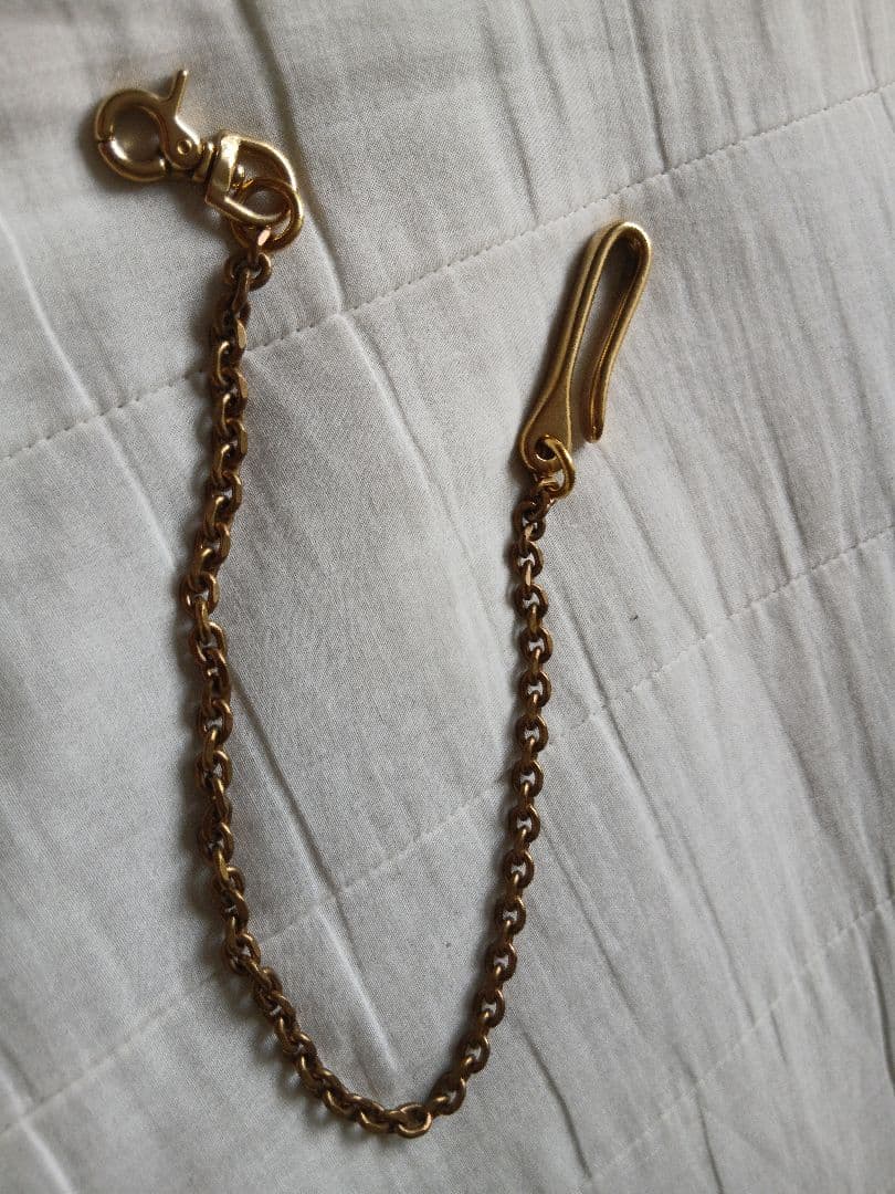 S*a様 イタリアンレザー アリゾナ トラッカーウォレット 真鍮スタッズ ハンド