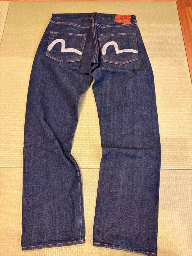 EVISU No.2 Lot:2000 カモメ刺繍 W32 日本製 エビス