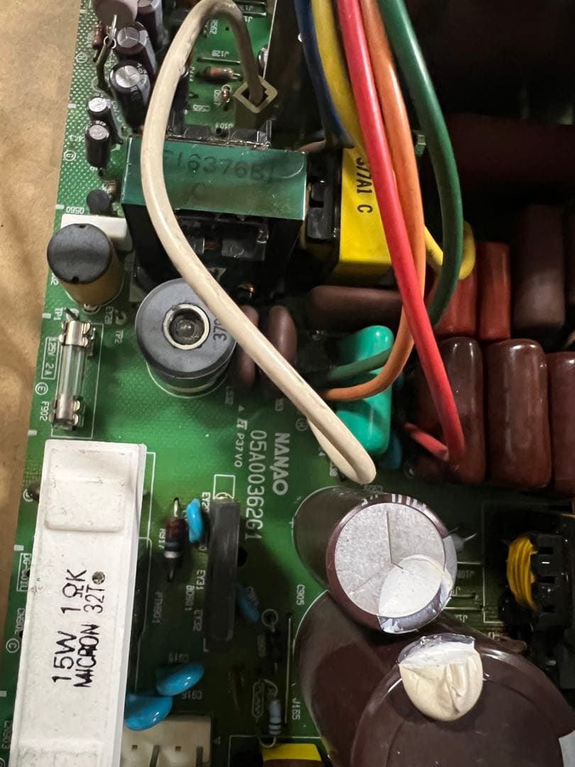 ナナオMS８ー２９　ジャンクCRT基板２枚