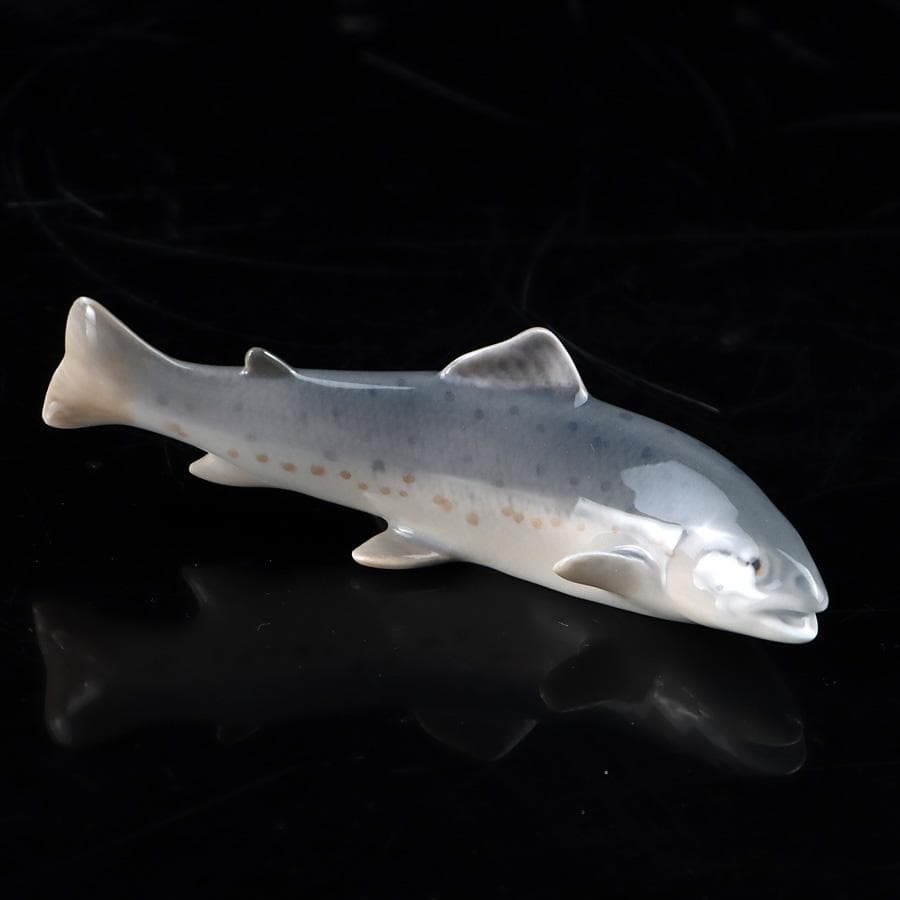 Y2905-5 ロイヤルコペンハーゲン フィギュリン ニジマス　ふ