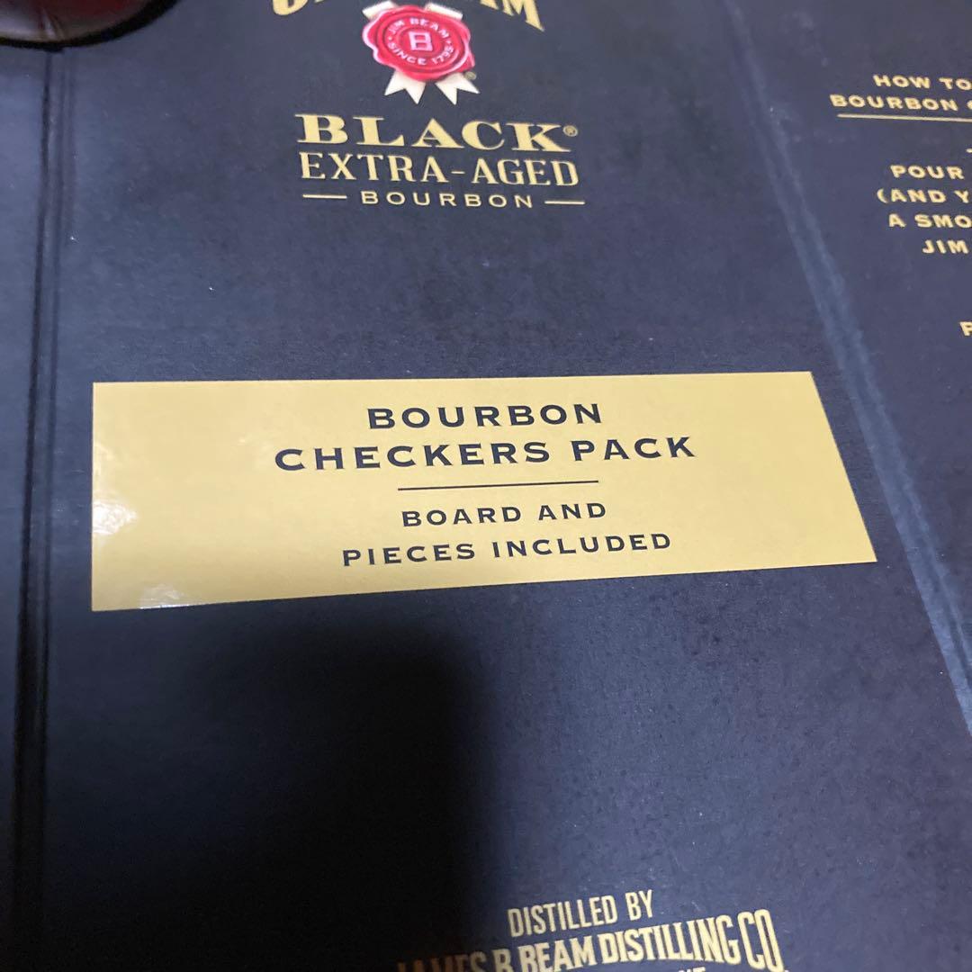 ジムビーム　超激レアボトル　チェッカーズパック