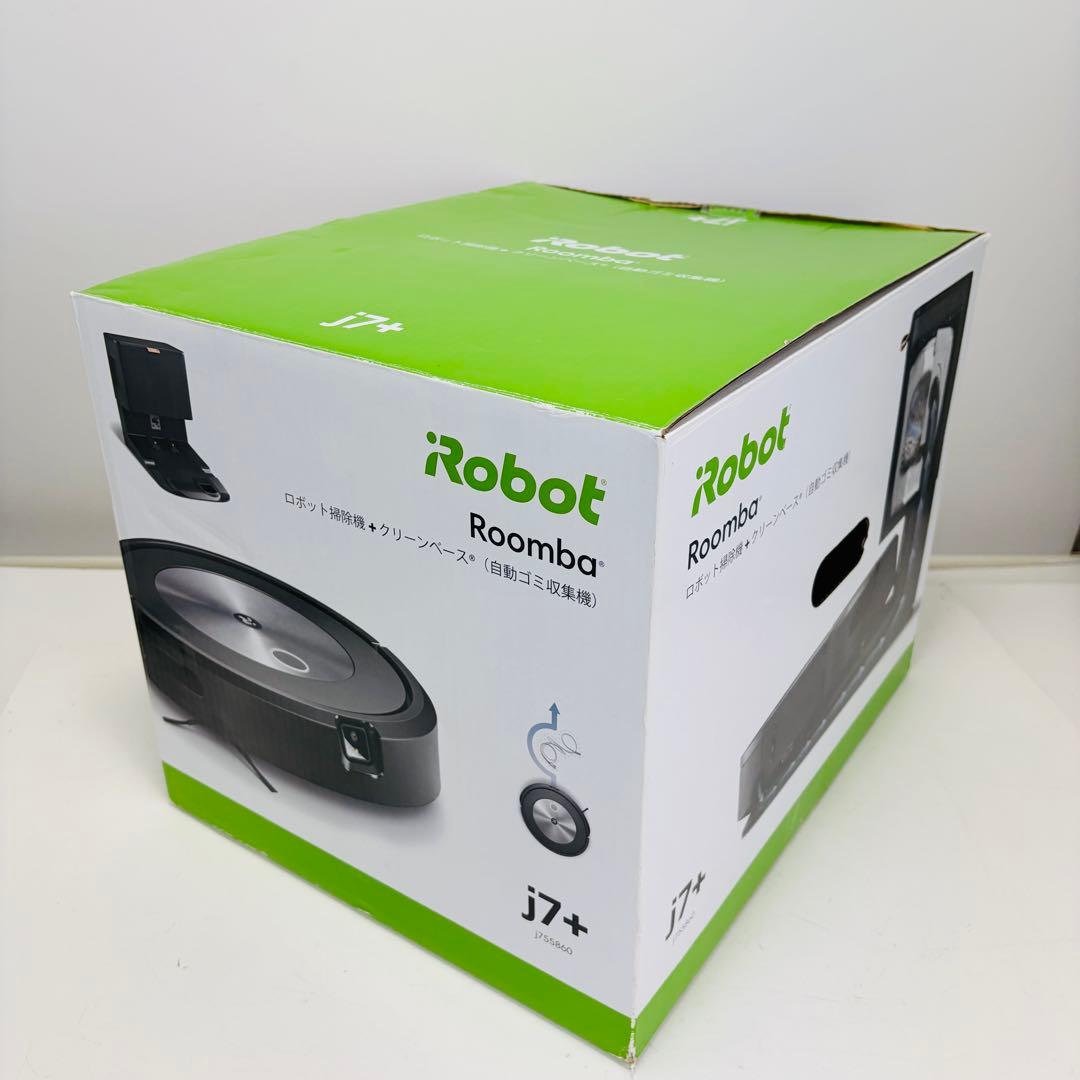 【新品未使用】アイロボット ルンバ j7+ j755860 ロボット掃除機