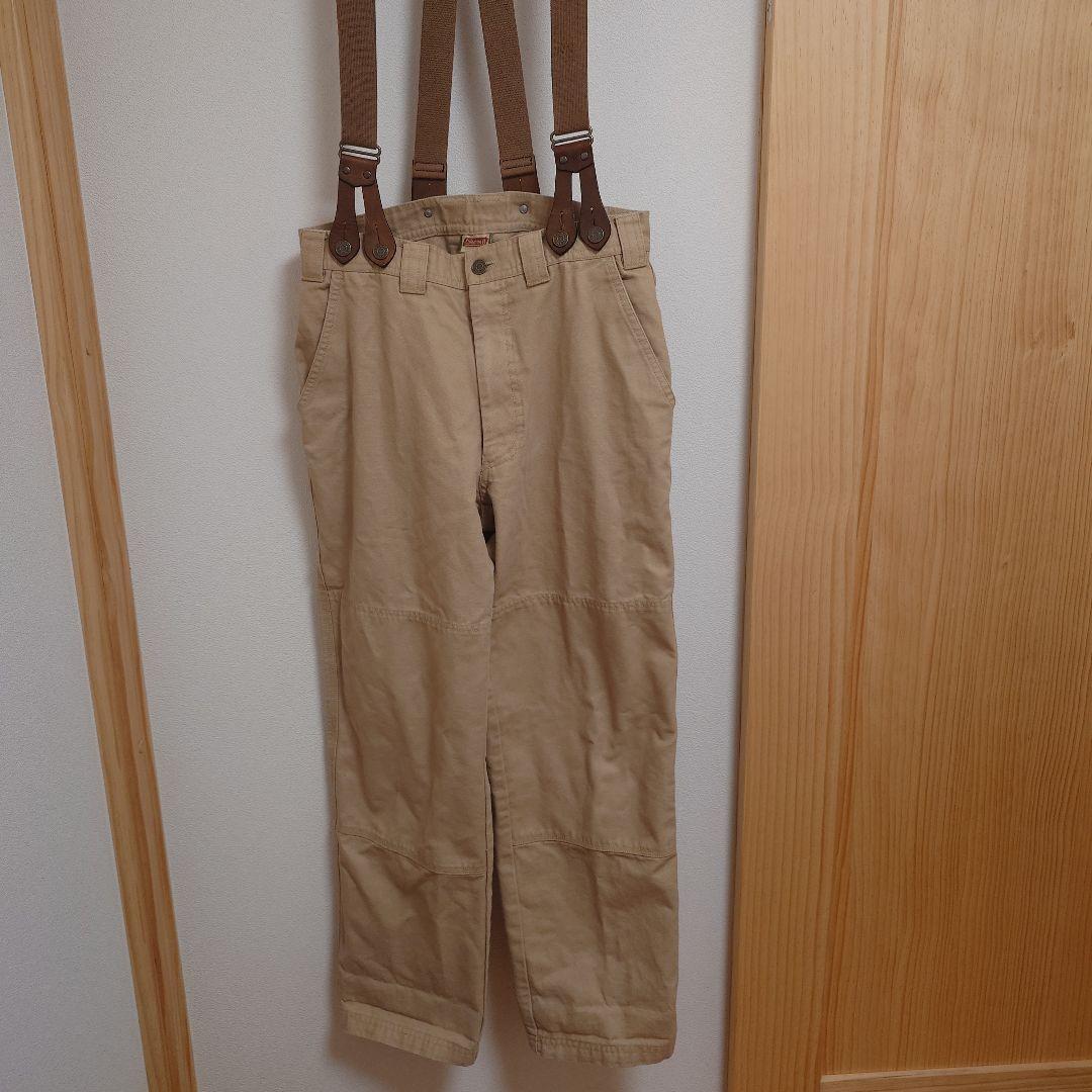 filson フィルソン　サスペンダーとコールマン　ダブルニー　パンツ