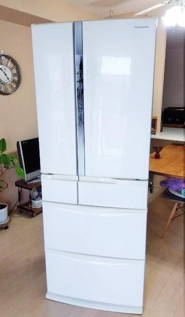 【Tenya】パナソニック 6ドア冷凍冷蔵庫「NR-FV46A-W」