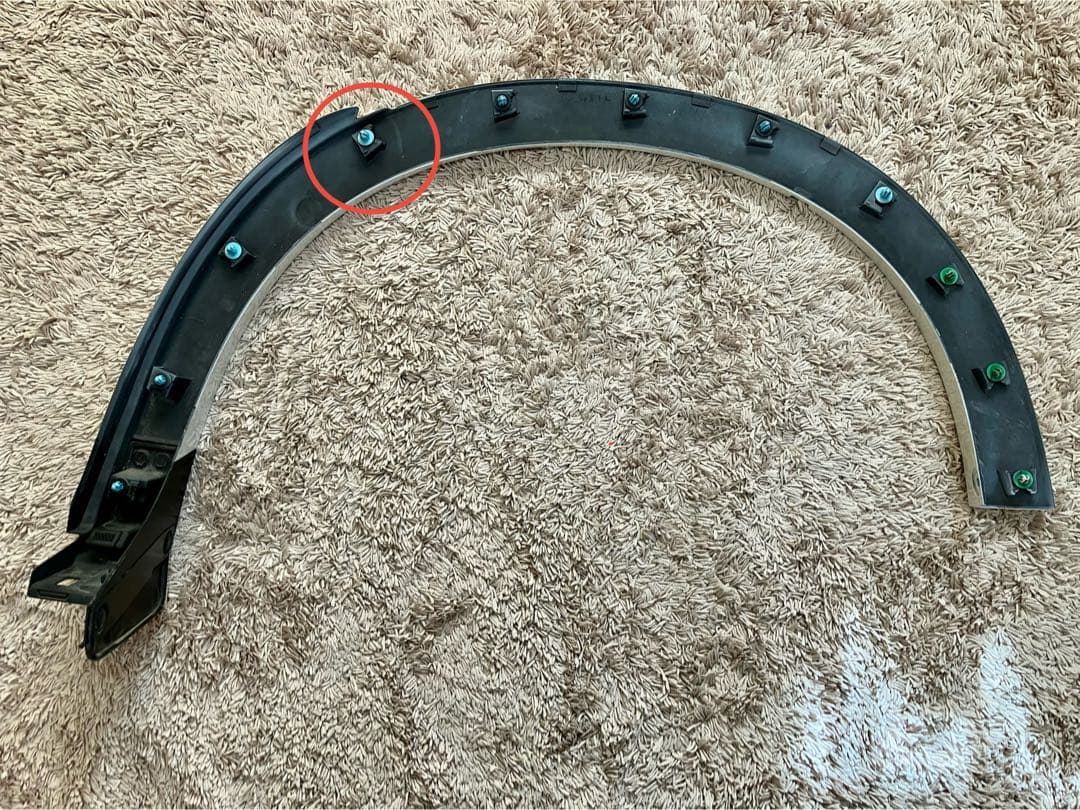 マツダ CX-8 純正フェンダー ボディ同色塗装 スノーフレークホワイトパール