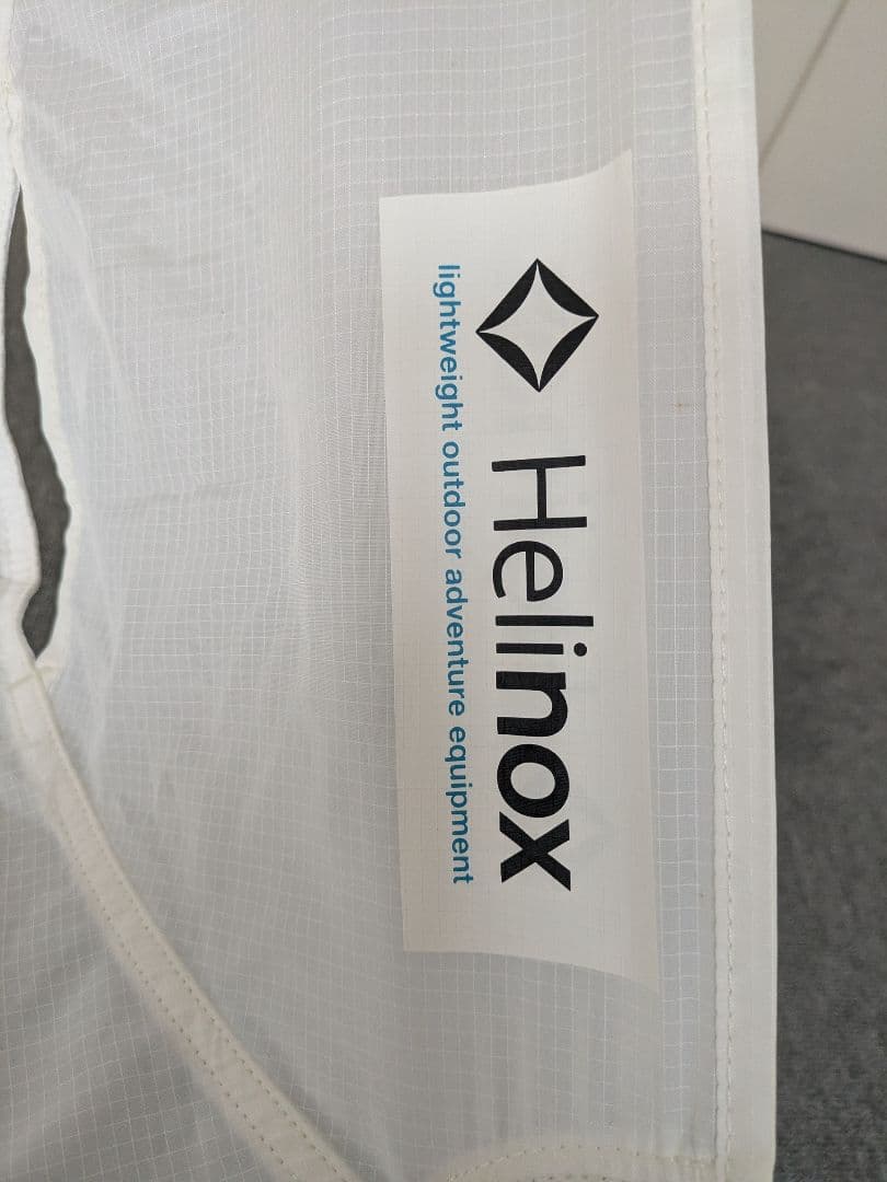 Helinox ヘリノックス チェアゼロ ホワイト & グラウンドシート