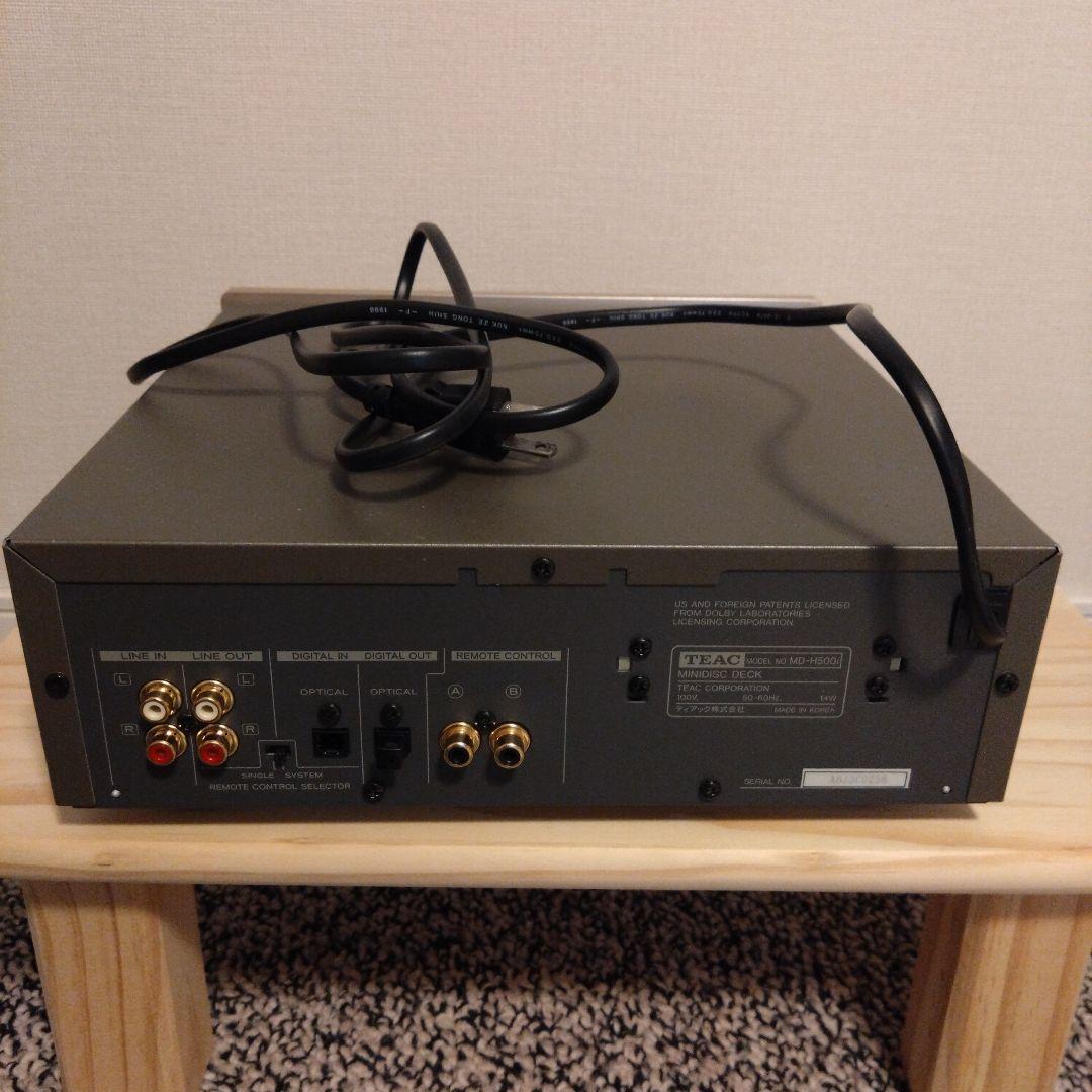 ティアック　 MD－Ｈ500i MDDECK