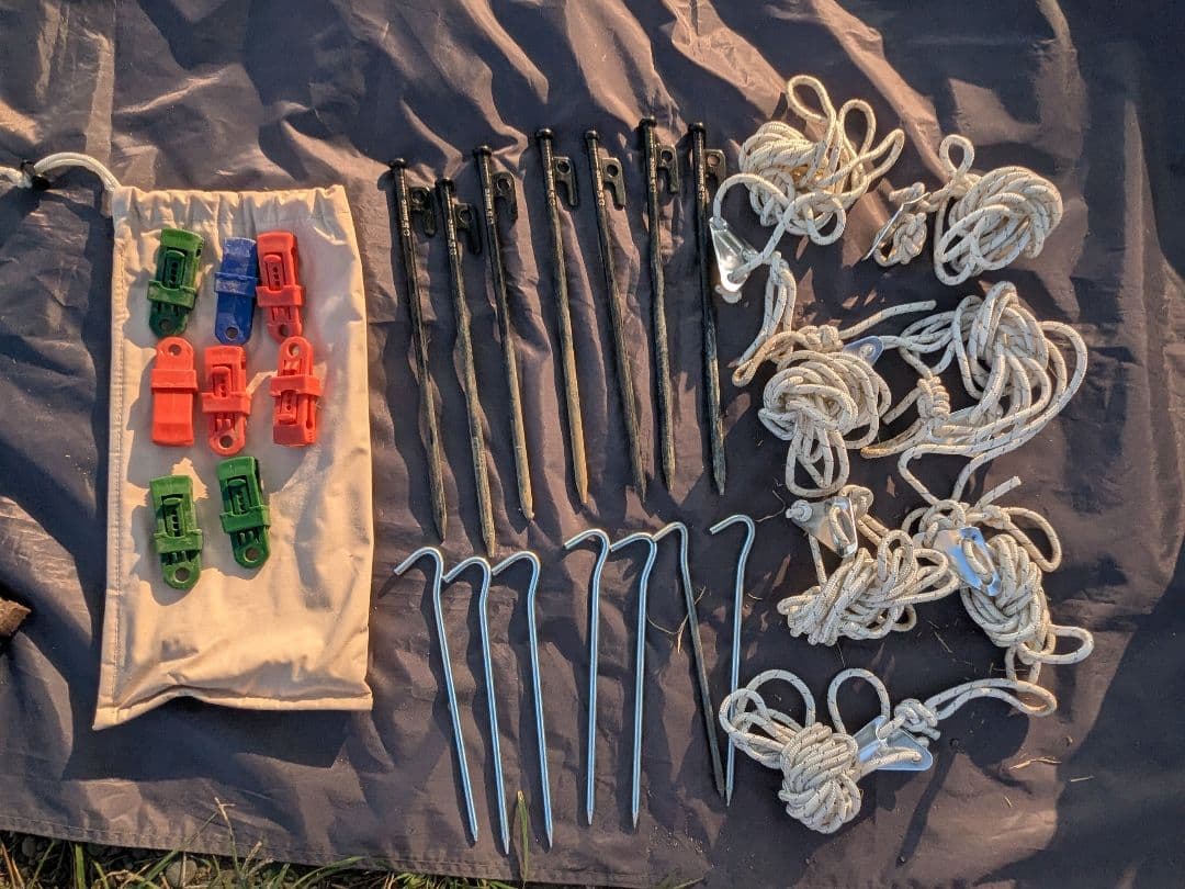 s'more（スモア）　Tetto　ワンポールテント　ポリコットン