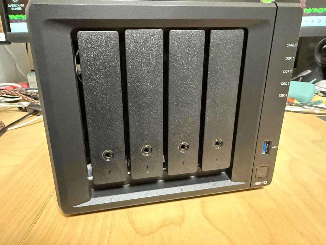 外付けハードディスク・ドライブ Synology DS920+ NAS