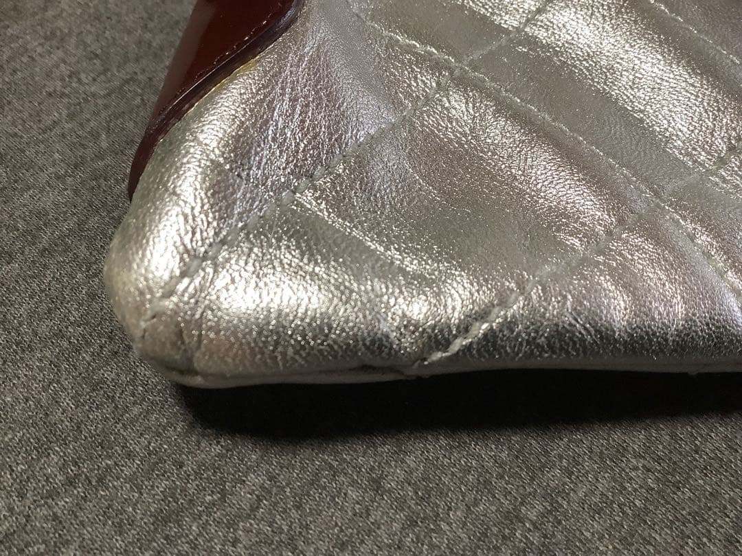 PRADA プラダ 希少 パーティバッグ ショルダー シルバー